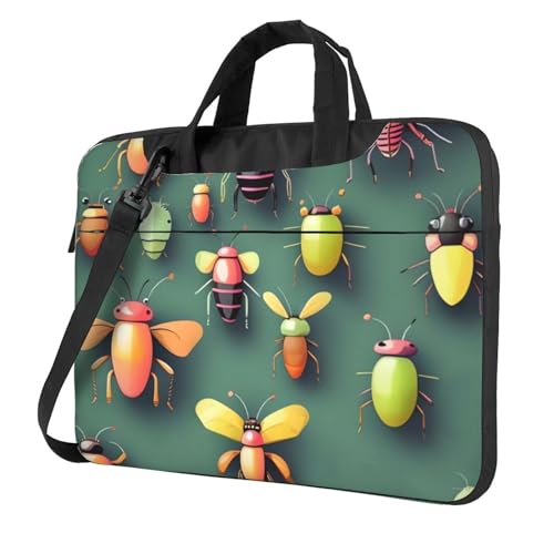 Sac à bandoulière pour ordinateur portable Insect Atlas protège des chocs