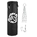 HERCHR PU Hanging Boxing Sandbag, Punching Bag for Adults, PU 3 Layer Heavy Boxing Bags with Chain Ceiling Hook Sand Bag Thai Boxing(80cm)