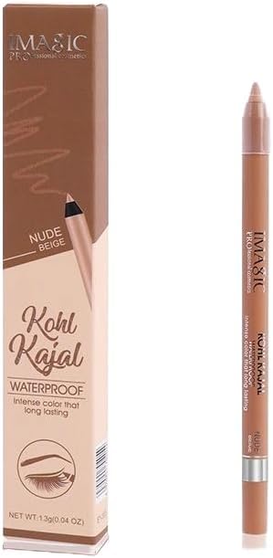 COSLUXE IMAGIC IMAGIC Nude Beige Kohl Matte Kajal Pencil Waterproof 1.3g | Long-Lasting, Smudge-Proof Eyeliner for Bold & Precise Eye Makeup-picture-16