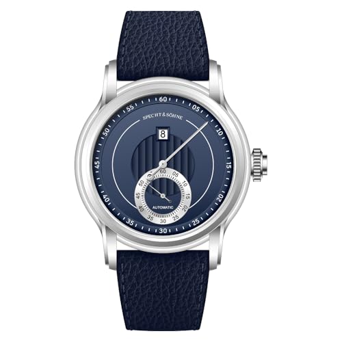 Newly Designed 39mm Specht & Shne Automatic Watch for Men Jumping Hour Mechanical Wristwatch
