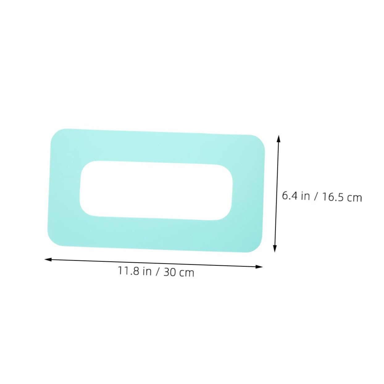 YARNOW 2pcs Paddle Fin Box Patch Light Green Surfboard Accessory for Quick Replacement and Secure Connection Durable Design Compatible with Various Sup Models and Enhances Control