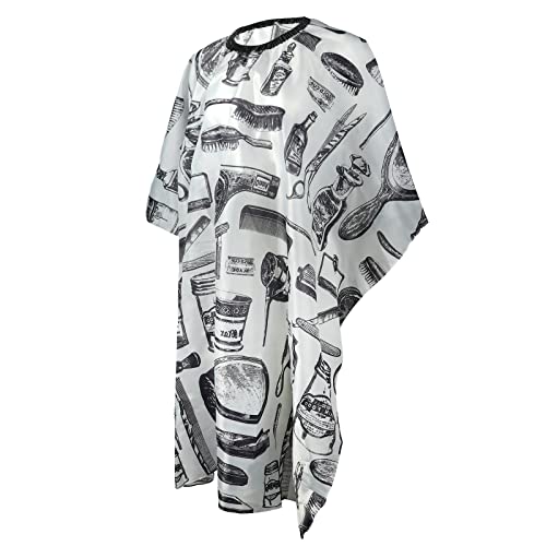 URAQT Mantelle per Parrucchiere, Mantella Taglio Capelli a Tutta Lunghezza,