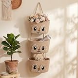 Yiyiring 3 Tier Cotton Rope Hanging Basket