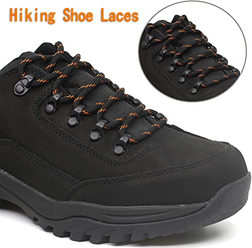 Image of Round Shoelace (2 Pair) Shoelaces for Hiking Shoes, Outdoor Walking Sneakers, Outdoor Hiking, Climbing, Basketball, Work Boot, Running, Sport Shoes