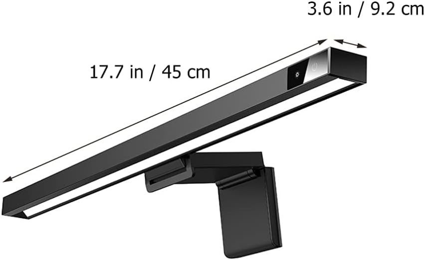 1pc USB Monitor Lamp Screen Light Bar for Computer Monitor Eye-Caring Reading Lamp Multiple Brightness Levels for Home Office