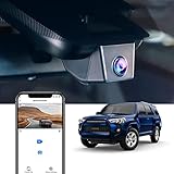 Fitcamx 4K Dash Cam Suitable for Toyota 4Runner 2020-2024 TRD Sport Limited Pro Off-Road Venture SR5 Premium, OEM Look, 2160P UHD Video, WiFi&APP, G-Sensor, Loop Recording, Easy to Use, 64GB Card