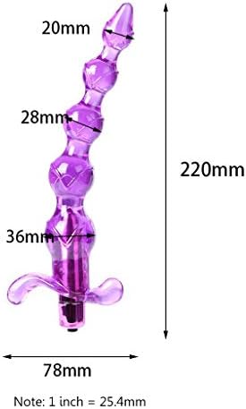 The worlds first- Vibrador anal largo de 7,8 x 22 cm ...