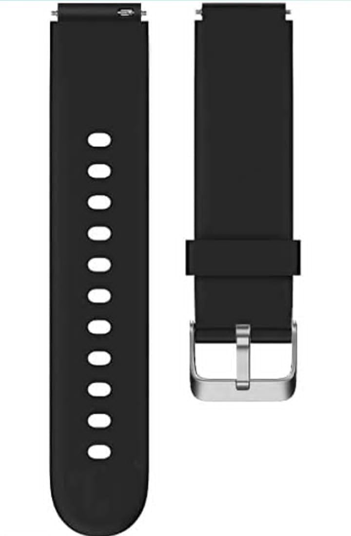 Silicone 19mm Replacement Band Strap with Metal Buckle Compatible with Fire-Boltt, boAt, Noise, Amazfit (B0CN6Z5JNK) Amazon Price History, Amazon Price Tracker
