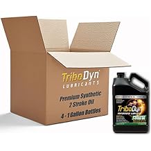TRI-EX2 TC-W3 2-Cycle Oil with Friction Reducing Ceramic Coating for Pre-Mix and Direct Injection 2-Stroke Engines - 4 Gallon Case