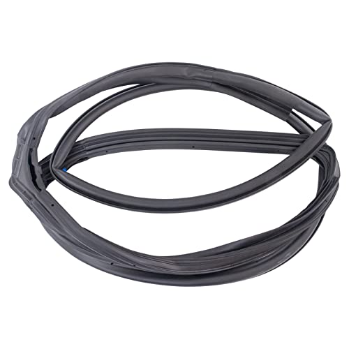 TRQ Door Weatherstrip Seal Kit Front Driver & Passenger Side Compatible with 2007-2018 Jeep Wrangler 2018 Wrangler JK by TRQ - Image 4