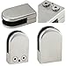Discoball 8 PCS 6-8mm Abrazaderas de Vidrio Acero Inoxidable 304 Clip de...