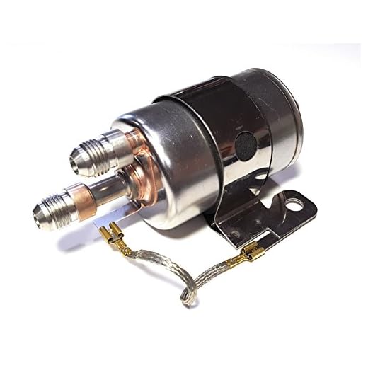 Fuel Filter/Regulator 4 BAR with -6AN Inlet and Outlets Stainless Steel for LS swaps and EFI conversion