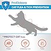 Flea and Tick Prevention for Cats & Kittens: Waterproof Topical Cat Flea and Tick Treatment – Fast-Acting & Long-Lasting At Home Flea Control for Cats Over 1.5 lbs and 8 Weeks or Older – 6 Dose Supply #1