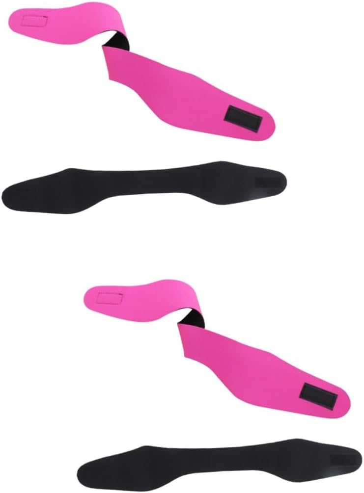 VANZACK 4pcs Adjustable Swimming Headband Neoprene Yoga Band Boys and Girls Ears Protection Random Color