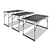 Produktbild Susany 3-teilige Multifunktionstisch-Set Tapeziertisch Arbeitstisch Klapptisch Multifunktionstisch Mehrzwecktisch Flohmarkttisch Tisch Partytisch Mit 4-Fach Höhenverstellbar 73/80/87/94 cm
