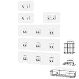 STARICH Shower Caddy Adhesive Strips, Shower Caddy Adhesive Replacement Stickers, Adhesive for Showe