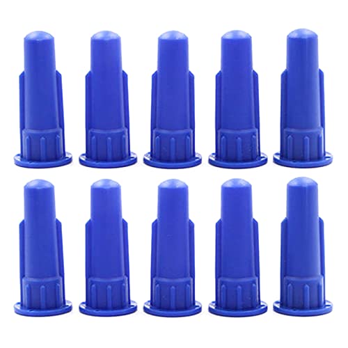 CHENZILIN 10 Pcs Cylindrical Cone Nozzles for Cartridge Caulking Spare Part Nozzle Tips Practical Silicon Sealant Dispenser