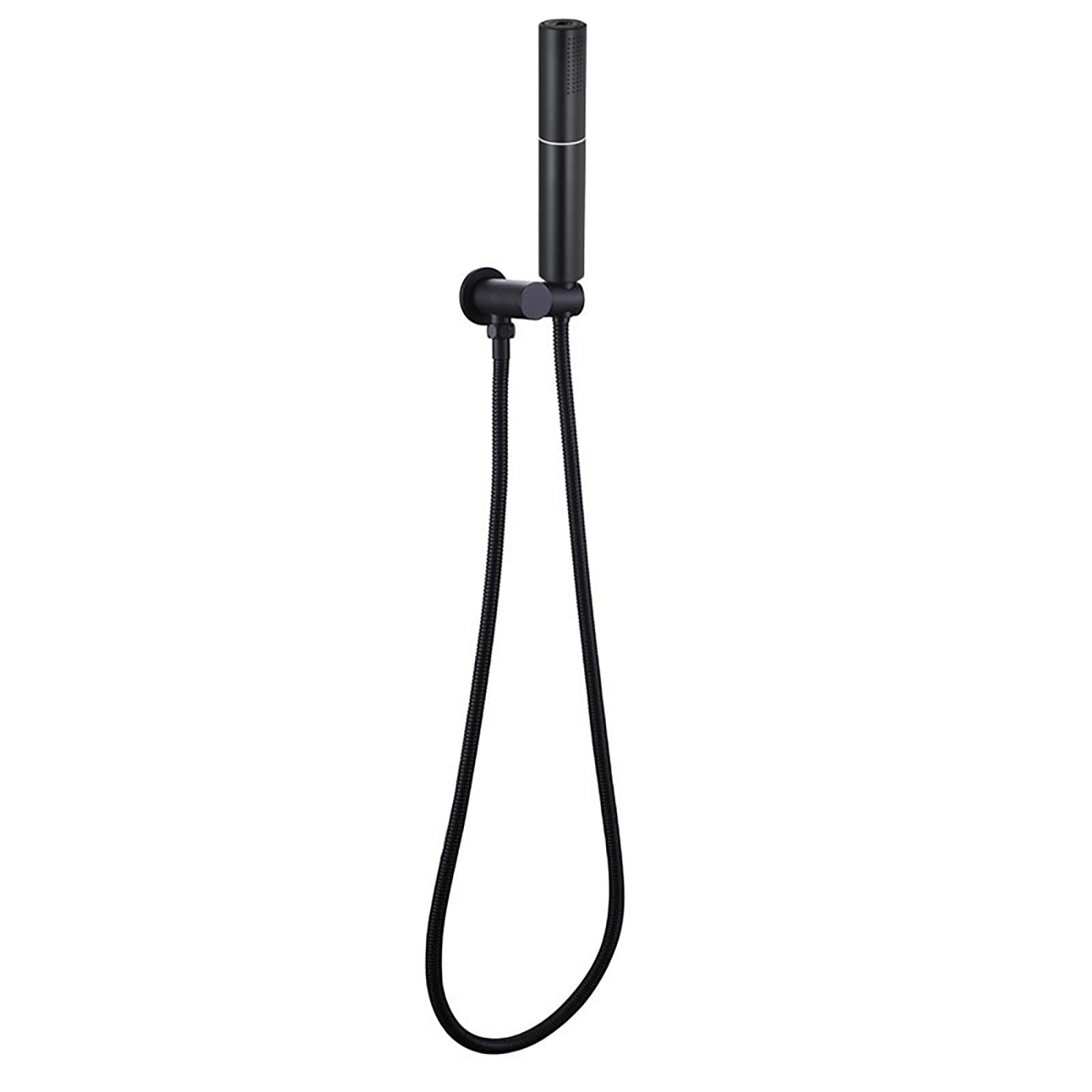 Alcachofa de ducha circular de pared con manguera de 1,5m para tu baño