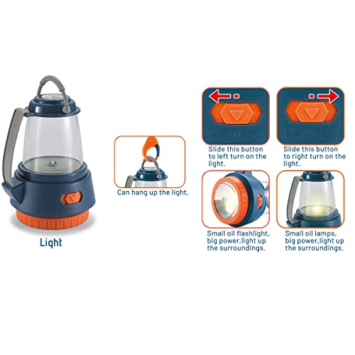 N/A Crianças Simulação Camping Set Playhouse Brinquedos Toddlers Fingir Corte Frutas Piquenique Camp