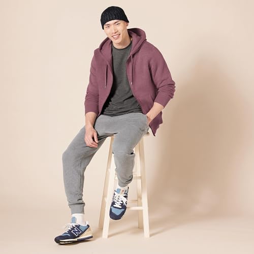 Image of Amazon Essentials Men's Full-Zip Fleece Hoodie Sweatshirt (Available in Big & Tall)