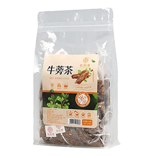 QIAO YUN TANG Natural Dried Burdock Root Tea Niu Bang 牛蒡茶 5.29oz(150g,3gx50pack) Individual Package Herbal Substitute Health