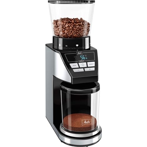 Melitta 1027-01 szlifierka CALIBRA EU, 160 W, czarny/stal nierdzewna