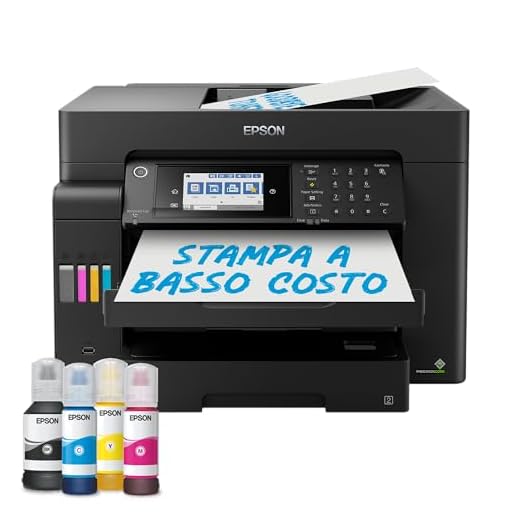 EcoTank ET-16655 Stampante multifunzione A3+ Wi-Fi con serbatoi di inchiostro ricaricabili e fax