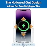 APLZGMG 2 Pack Wall Mount Phone Holder, Self Adhesive Wall Phone Holder for Bedside, Clear Phones Stand for Most Cellphones, Phones Walls Mount for Home, Bedroom, Bathroom, Office - Image 5