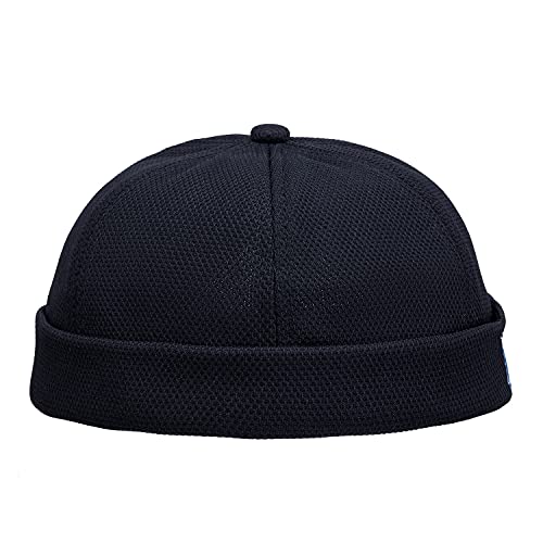 Image of CLAPE Watch Cap Work Beanie Corduroy Docker Leon Brimless Hat Rolled Cuff Harbour Hat