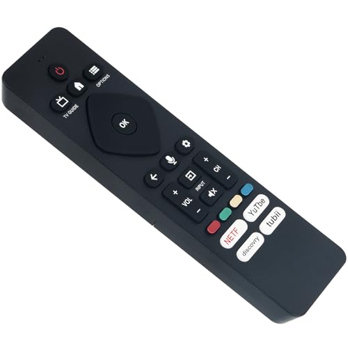 Télécommande de rechange Philips Google TV compatible avec modèles PUL7672 et PUL7552 - 4