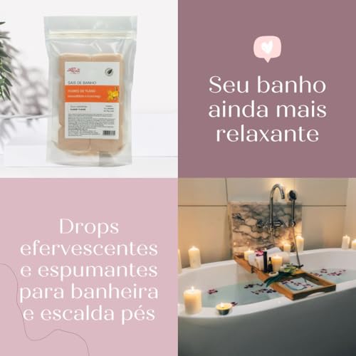 Sais de Banho Flores de Ylang Arte dos Aromas c/10uni 20g cada