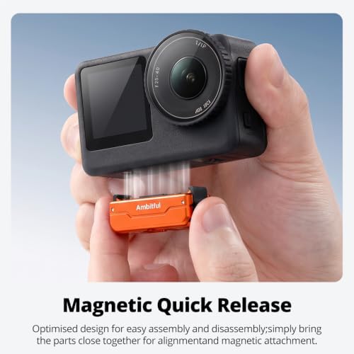 AMBITFUL Quick Release Mount Adapter for for DJI Osmo Action/Nano-Purple — 사진 4
