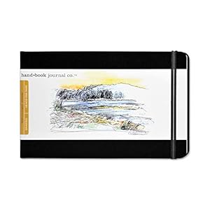 Global Art Zeichenblock Ivory Black, Large Landscape