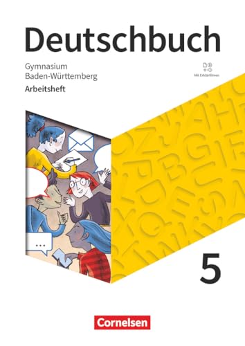 Deutschbuch Gymnasium - Baden-Württemberg - Ausgabe 2025 - 5. Schuljahr: Arbeitsheft mit Lösungen und Erklärfilmen