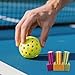 Pickleball Ball Stamp Personalized with Your Logo Text Reusable Pickleball Marker Perfect for Marking Your Pickleballs Pickleball Gift Pickle Accessories for Men and Women Pickleball Lovers (Black)