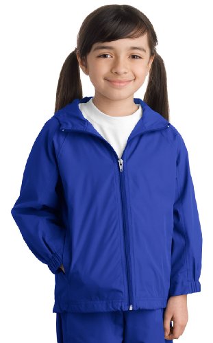 Sport-Tek Youth Hooded Raglan Jacket, True Royal, X-Large (18-20)