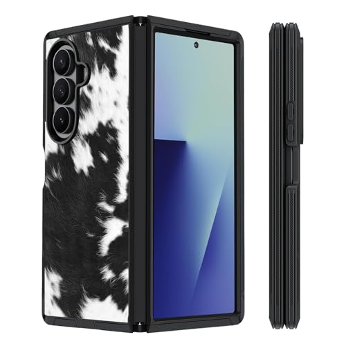 FVAENDHIO Samsung Galaxy Z Fold 7 �P�[�X�A�w�r�[�f���[�e�B �f���A�� ���C���[ �n�C�u���b�h �~���^���[ �O���[�h �ϏՌ� �h���b�v �t�H�[���f�B���O �ی�J�o�[ Samsung Galaxy Z Fold 7 5G 20