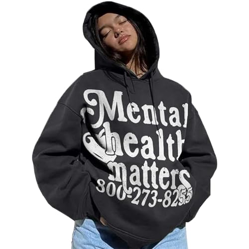 Image of Generisch Sportswear for Women Retro Hip Hop Graphic Print Long Sleeve Sweatshirt Casual Unisex Pullover Unusual Knitted Jumper Women, black, XL