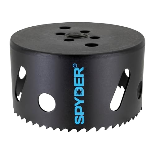 Scie cloche bimétallique Spyder 3-5/8" 600098CF avec denture robuste pour perçage intensif