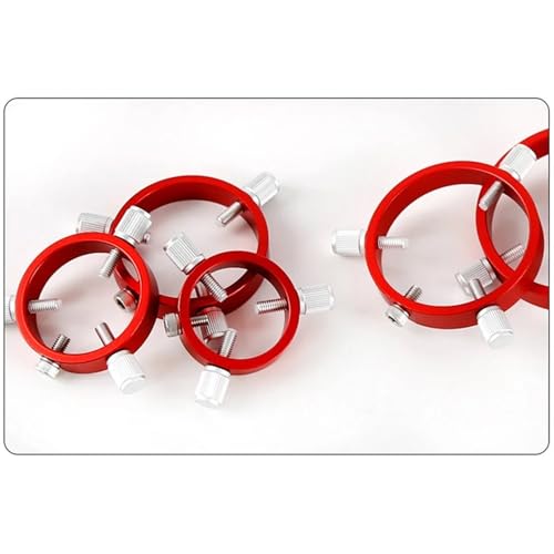 Soporte de anillos for telescopio de 42 mm que elimina flexiones 6