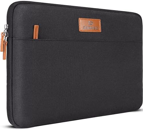 DOMISO 14 inch Laptop Sleeve Case Waterproof Carrying Bag for 14" Lenovo Chromebook S330/ThinkPad A475 A485 E485 T480s/HP ProBook 640 645 G4/Dell Inspiron 5480 5481 5482 5490 Chromebook 14, Brown