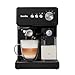 Breville Prima Latte One-Touch Espresso Maker | Auto Milk Frother | Coffee Machine for CappuccinosLattes & More | 15 Bar Italian Pump | Black | VCF183