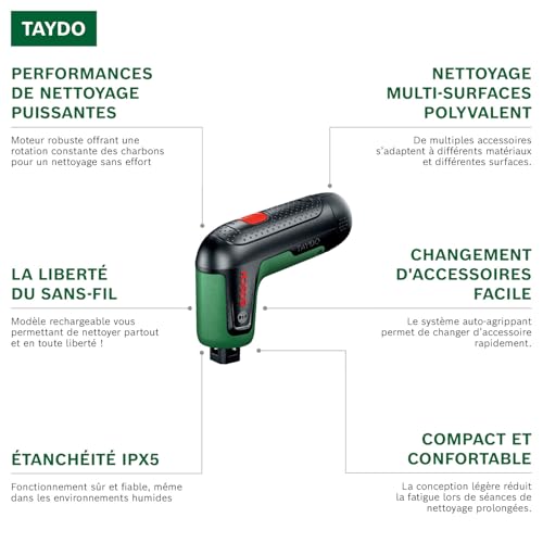 Brosse de nettoyage électrique sans fil Bosch TAYDO - vue 4