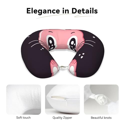 Almohada de espuma viscoelástica para cuello tamaño único miniatura 3