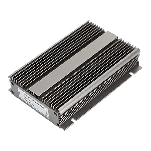 Areyourshop 12V to 36V 20A Step-Up Power Supply Converter Regulator for Car, Waterproof Aluminum 20A DC-DC 12V Step Up to 36V Power Supply Converter Cover