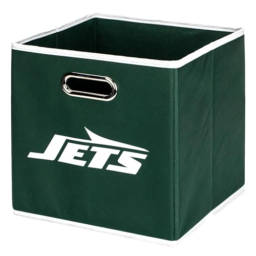 Panier de rangement Franklin Sports Jets cube en tissu compact de 27,9 cm