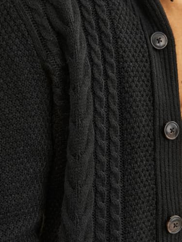 Image of JACK & JONES Men Acrylic Blend Collared Neck Casual Sweater