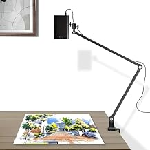 Art Projector for Tracing, Drawing Projector, Tracing Drawing Tool Smart Sketcher Cookie Cake Mini Portable Smart Phone Movie Projector with Stand