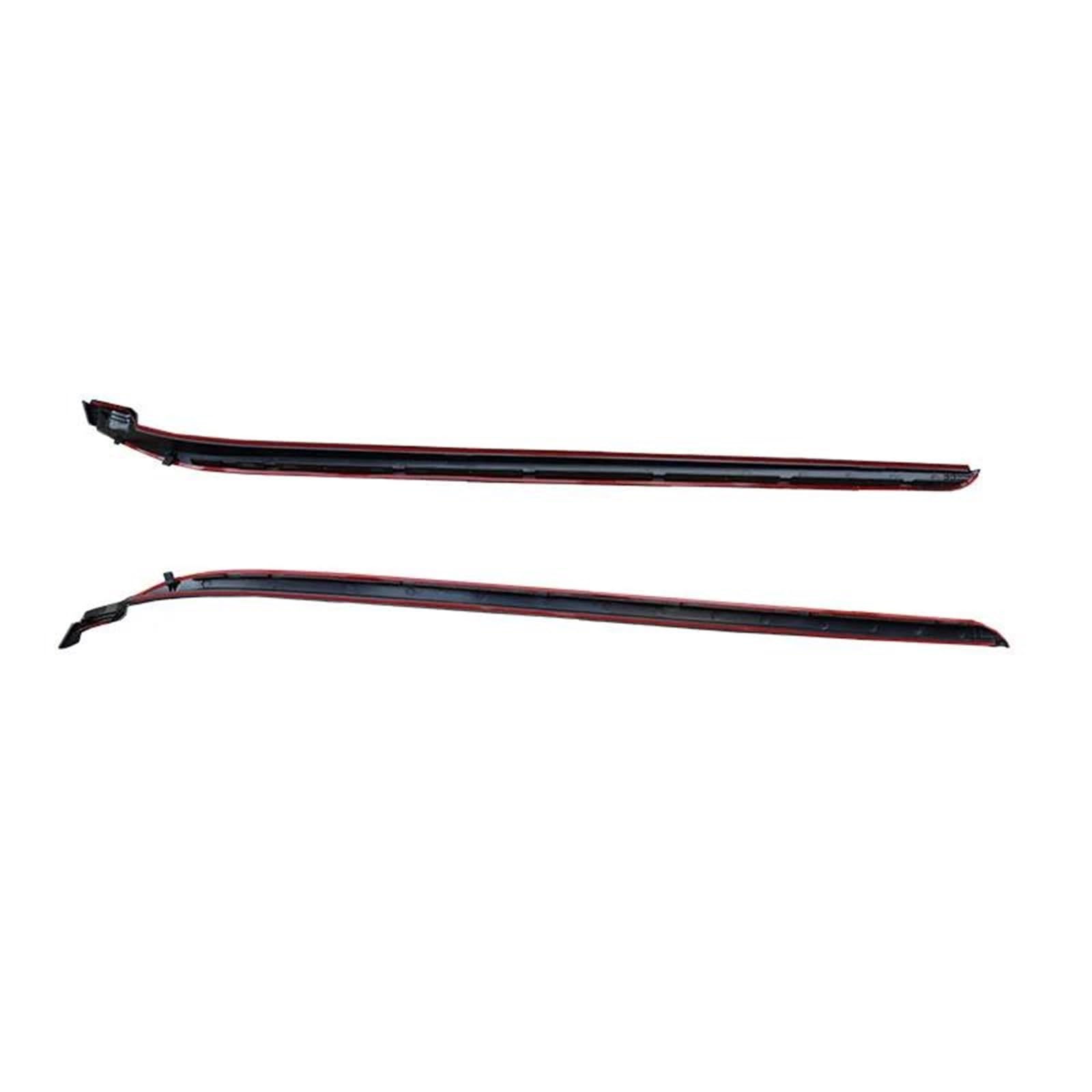 Car Weather Stripping Car Front Windshield Windscreen Outer Pressure Rubber Sealing Strip For Hyundai I30 2007 2008 2009 2010 2011 2012(A Pair)