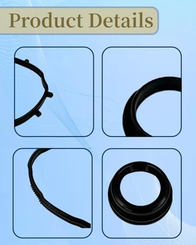 Image of VS50919 Engine Valve Cover Gasket Set Fits for Chrysler /Jeep /Ram /Dodge /Vehicle Pacifica 2017-2022, Voyager Durango Grand Cherokee Wrangler, ProMaster 1500 2500 3500 3.6L 24V Replace VC1184G